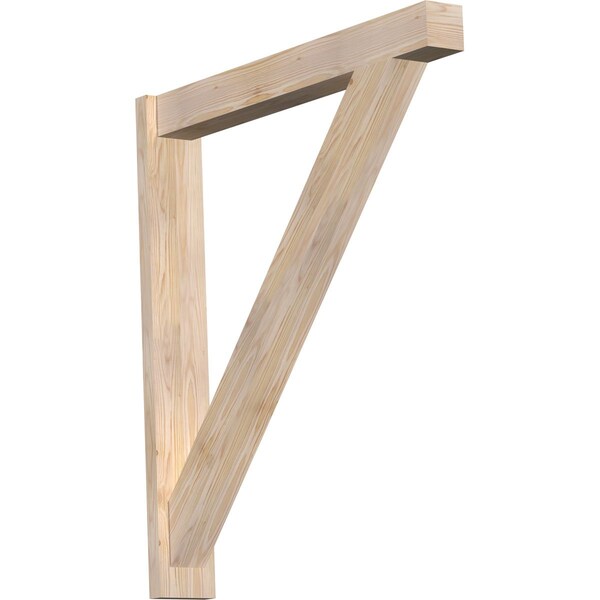Ekena Millwork Traditional Block Smooth Outlooker, Douglas Fir, 5 1/2"W x 38"D x 42"H OUT06X38X42TRA05SDF - main